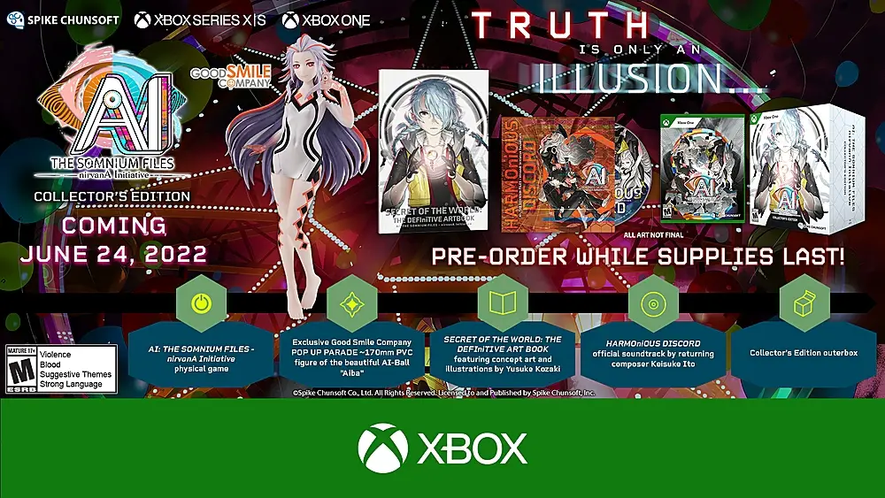 Capa de AI: The Somnium Files - nirvanA Initiative [Collector's Edition]