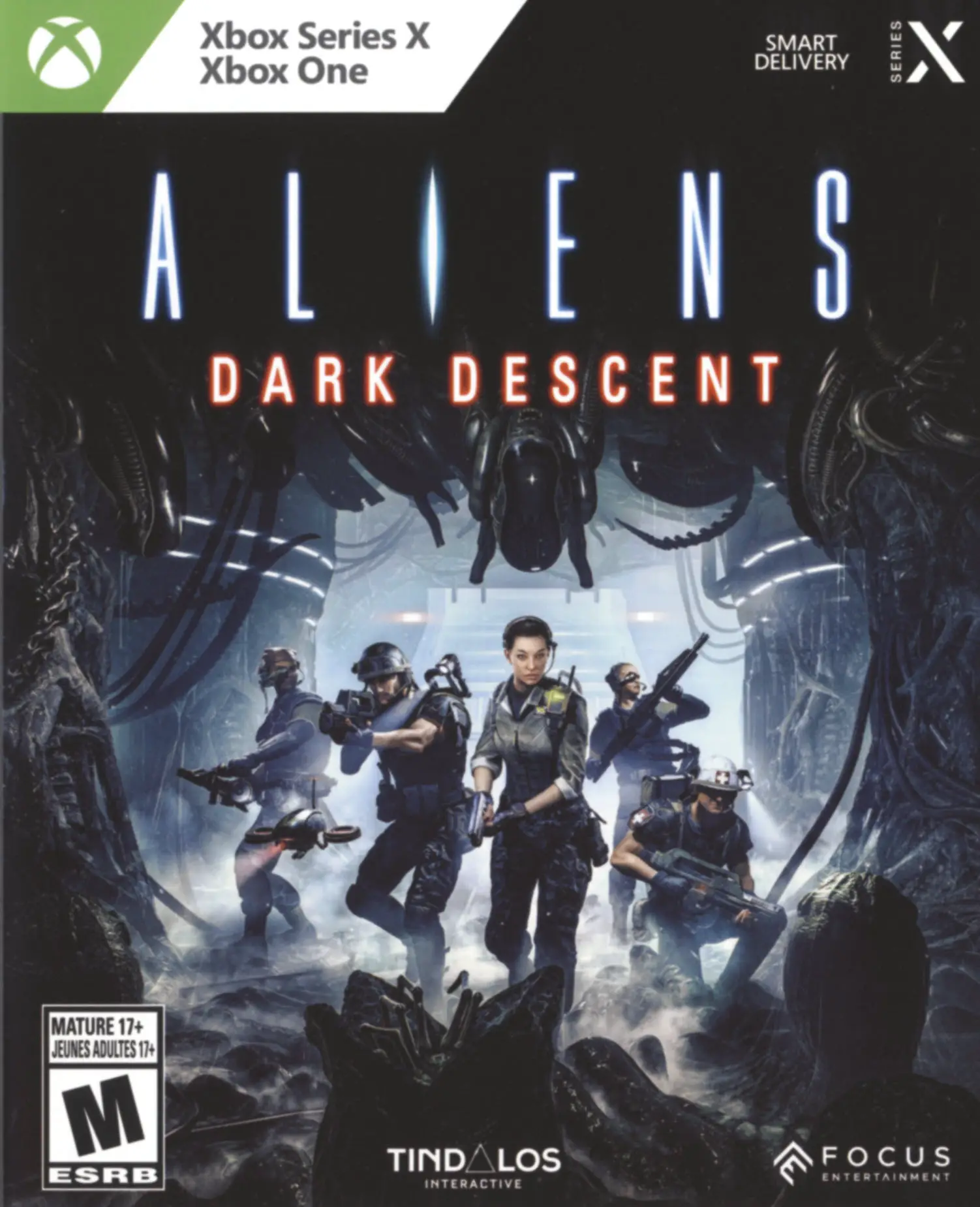 Capa de Aliens: Dark Descent