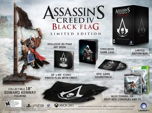 Capa de Assassin's Creed IV: Black Flag [Limited Edition]