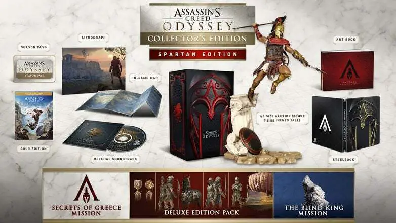 Capa de Assassin's Creed: Odyssey [Spartan Edition]