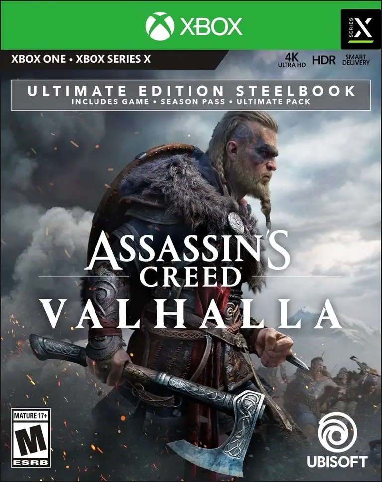 Capa de Assassin's Creed Valhalla [Ultimate Edition Steelbook]