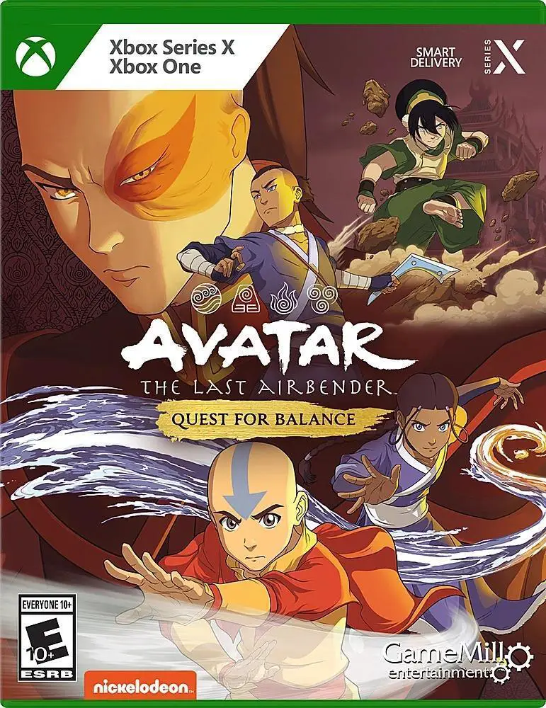 Capa de Avatar The Last Airbender: Quest for Balance
