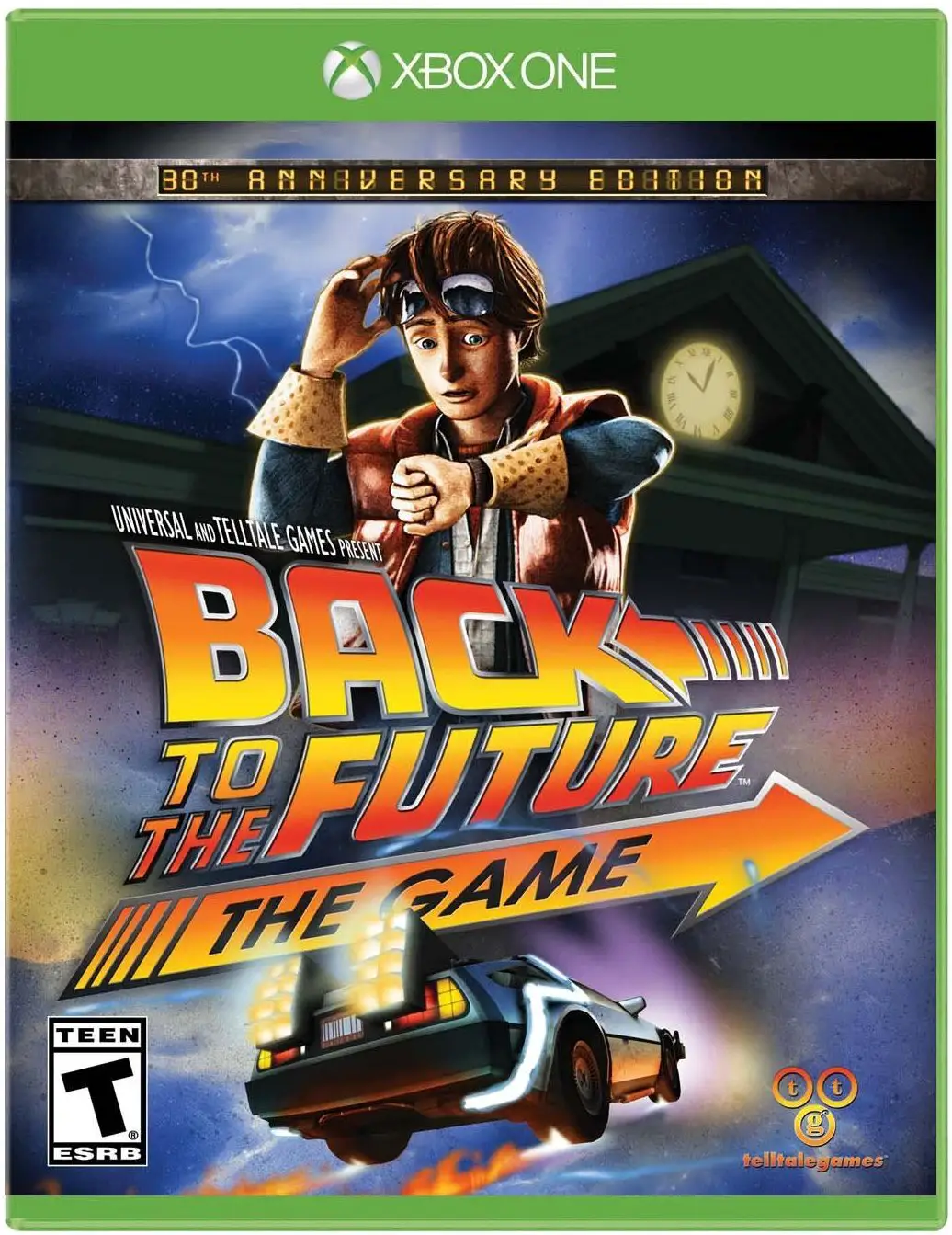Capa de Back to the Future: The Game