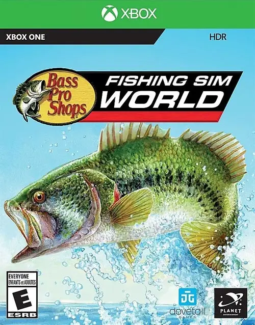 Capa de Bass Pro Shops Fishing Sim World