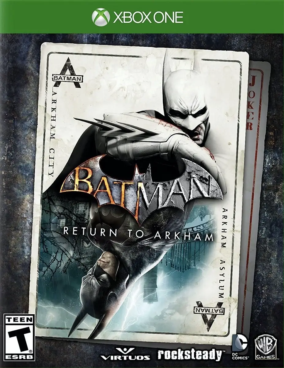 Capa de Batman: Return to Arkham