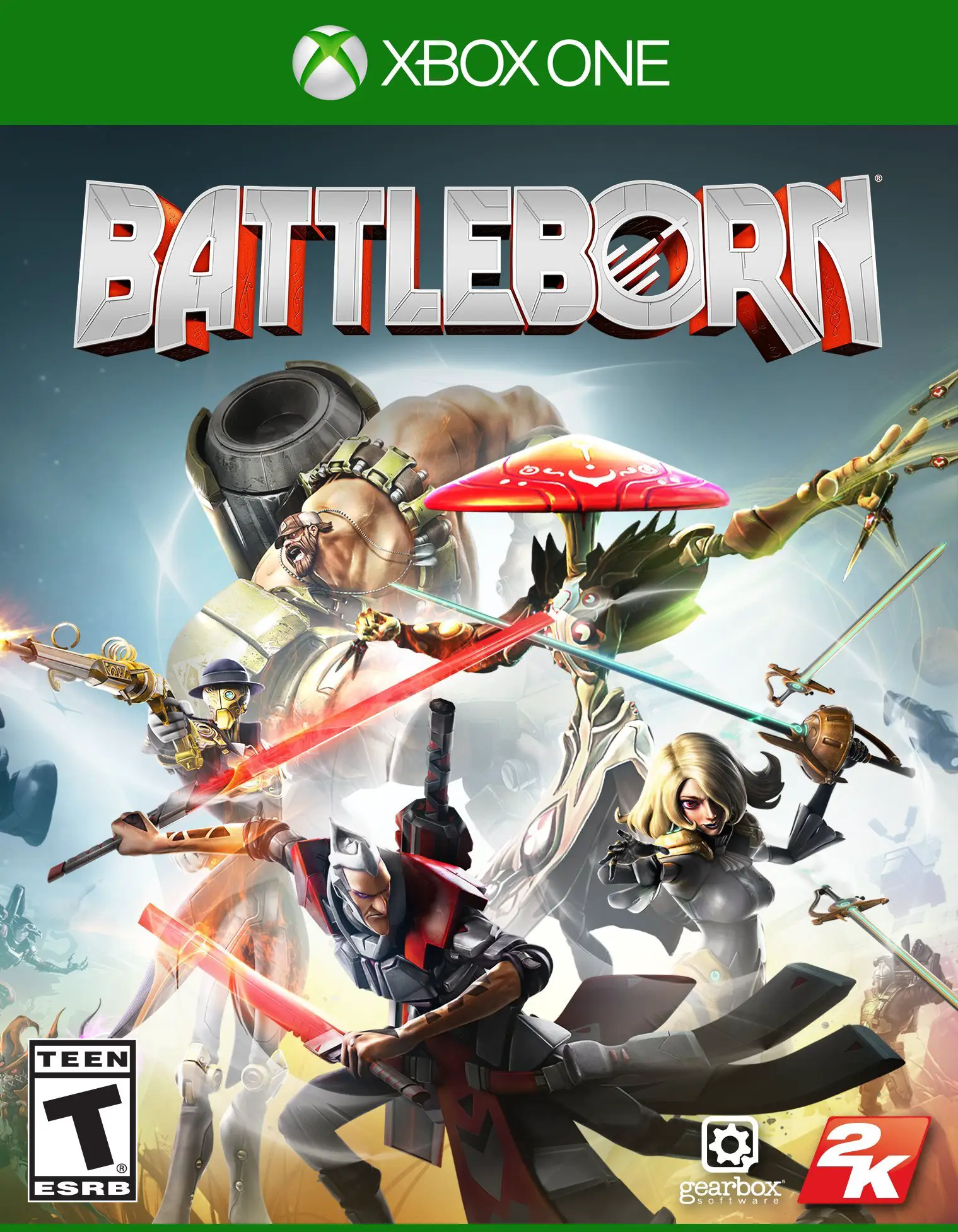 Capa de Battleborn