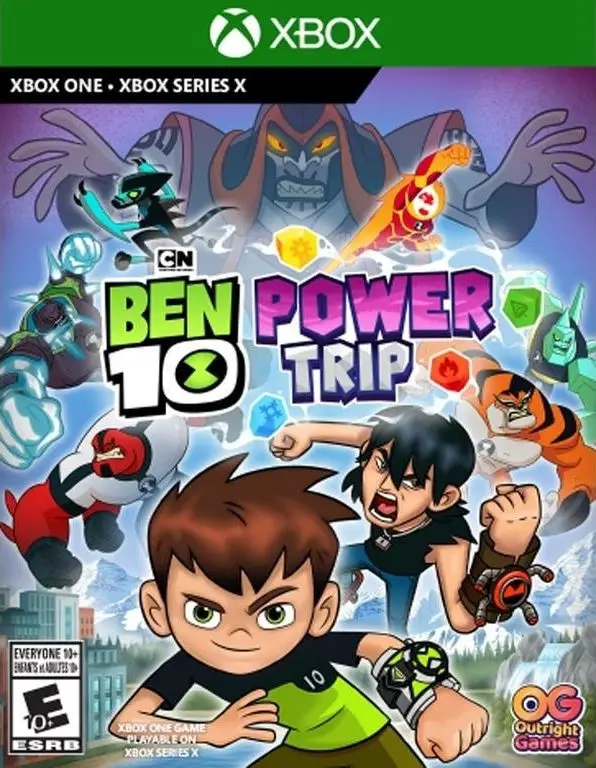 Capa de Ben 10: Power Trip