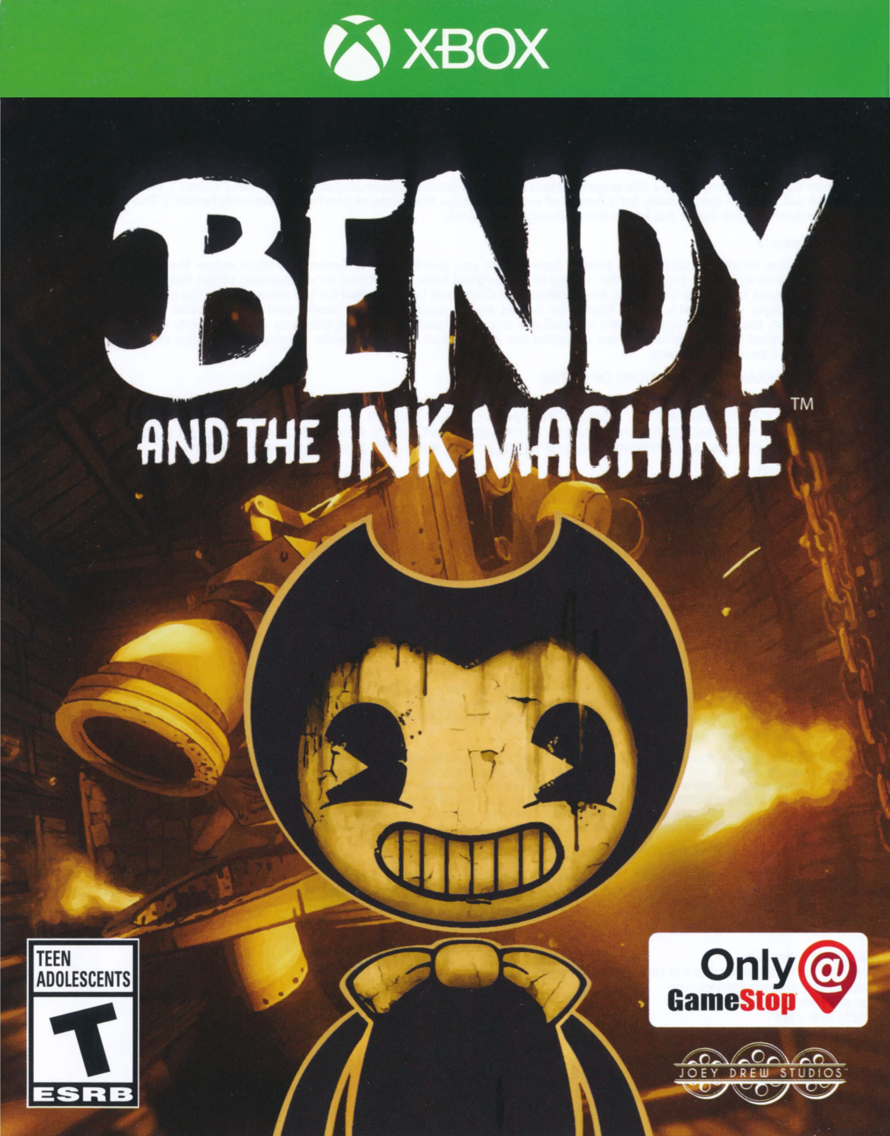 Capa de Bendy and the Ink Machine
