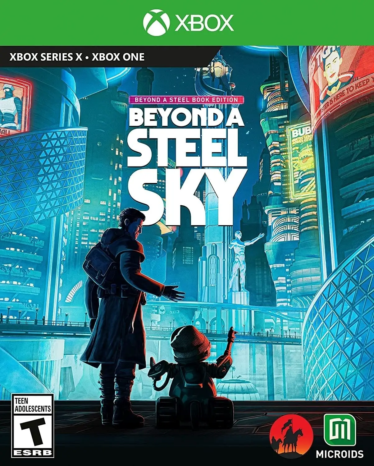 Capa de Beyond A Steel Sky [Beyond a Steel Book Edition]