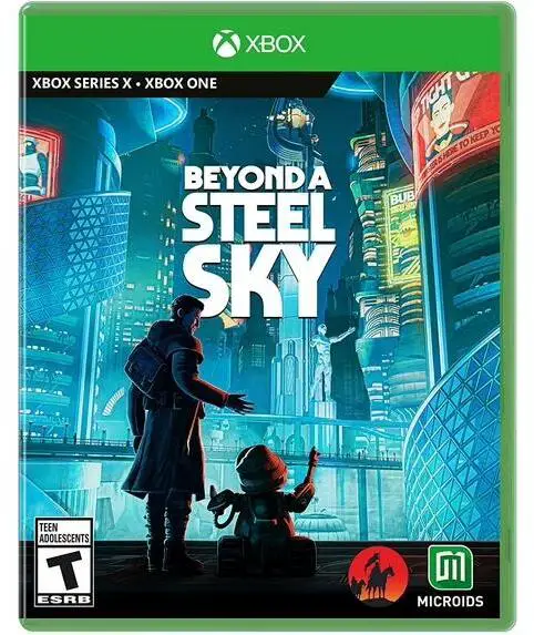 Capa de Beyond A Steel Sky