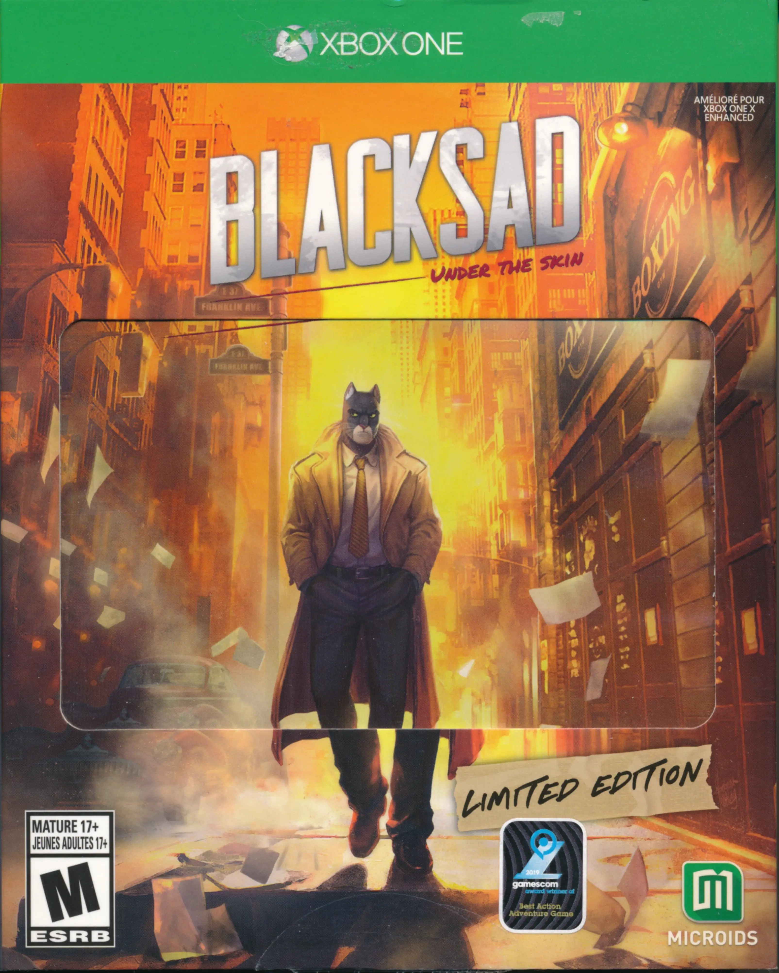 Capa de Blacksad : Under The Skin [Limited Edition]