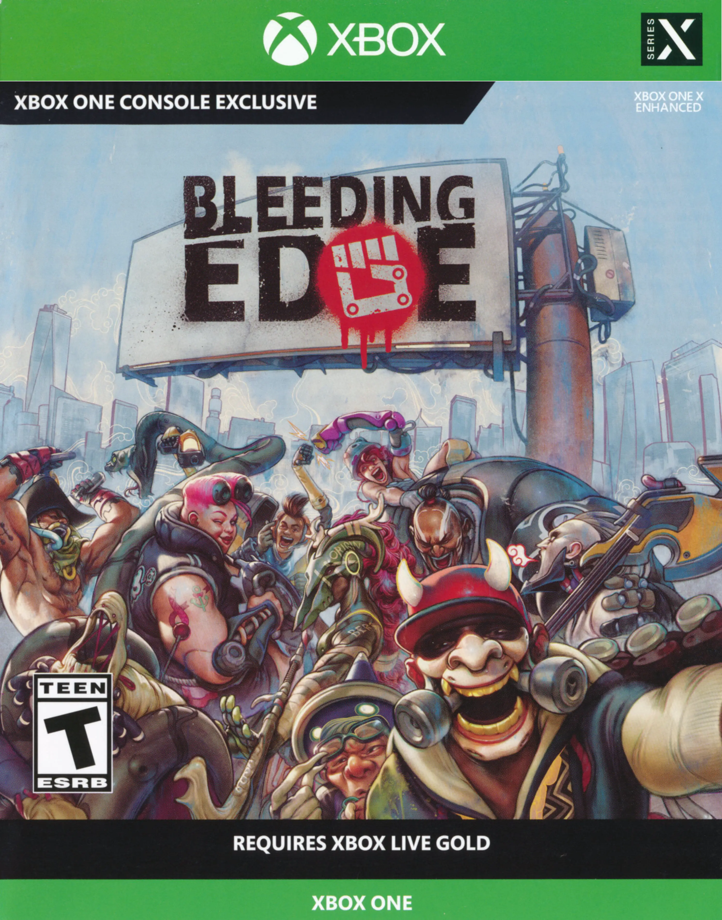 Capa de Bleeding Edge