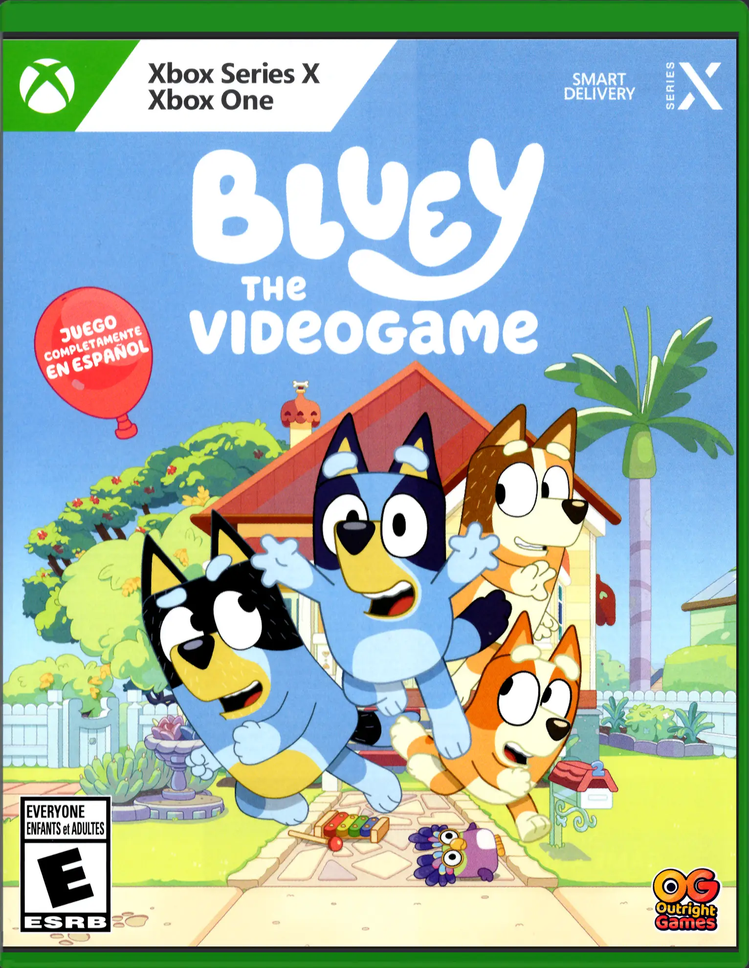Capa de Bluey: The Videogame