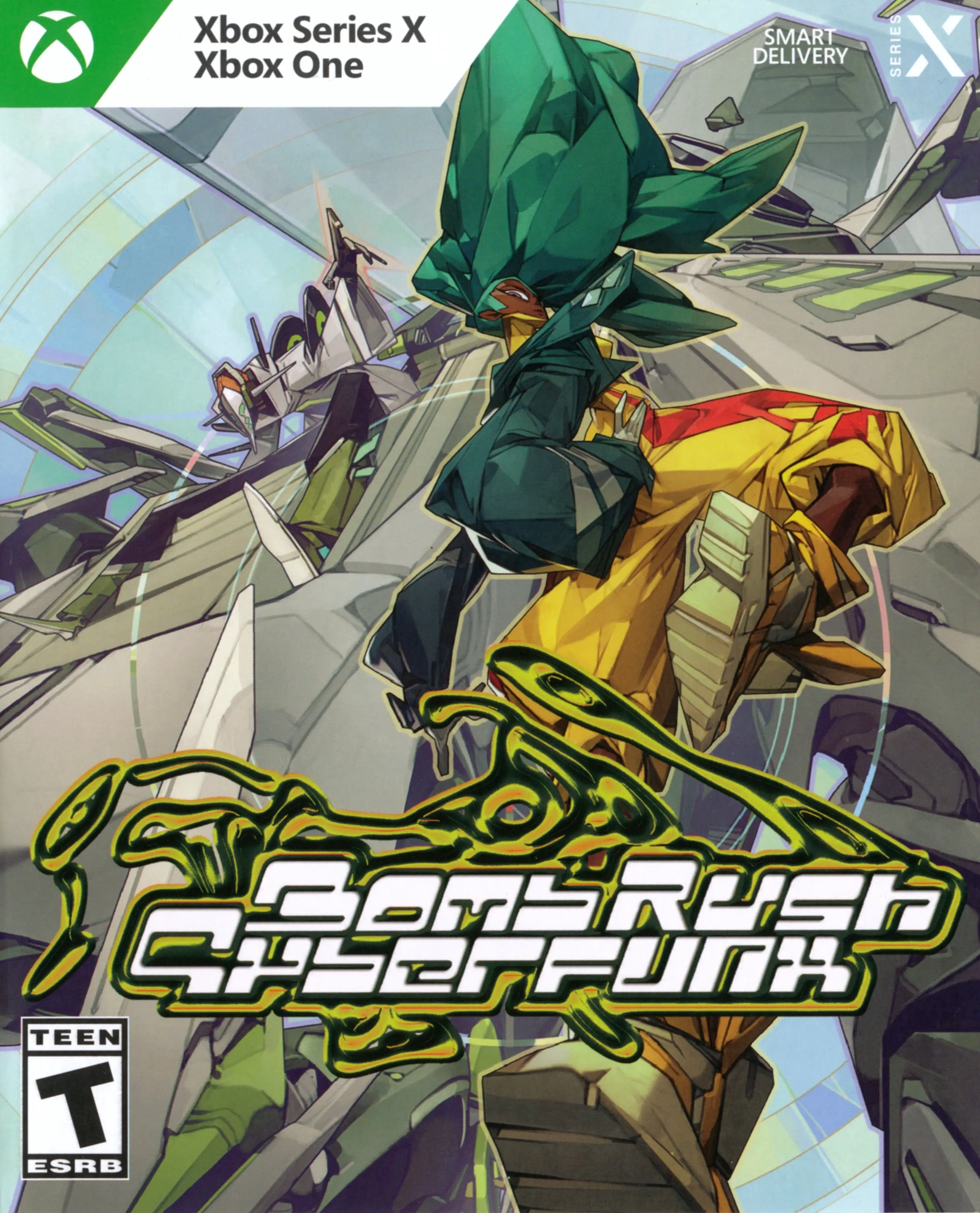 Capa de Bomb Rush Cyberfunk [iam8bit]