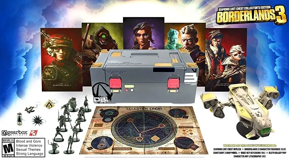 Capa de Borderlands 3 [Diamond Loot Chest Collector's Edition]