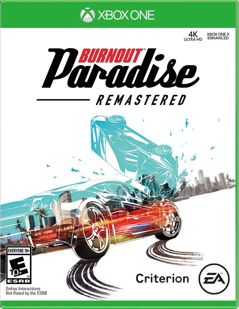 Capa de Burnout Paradise Remastered