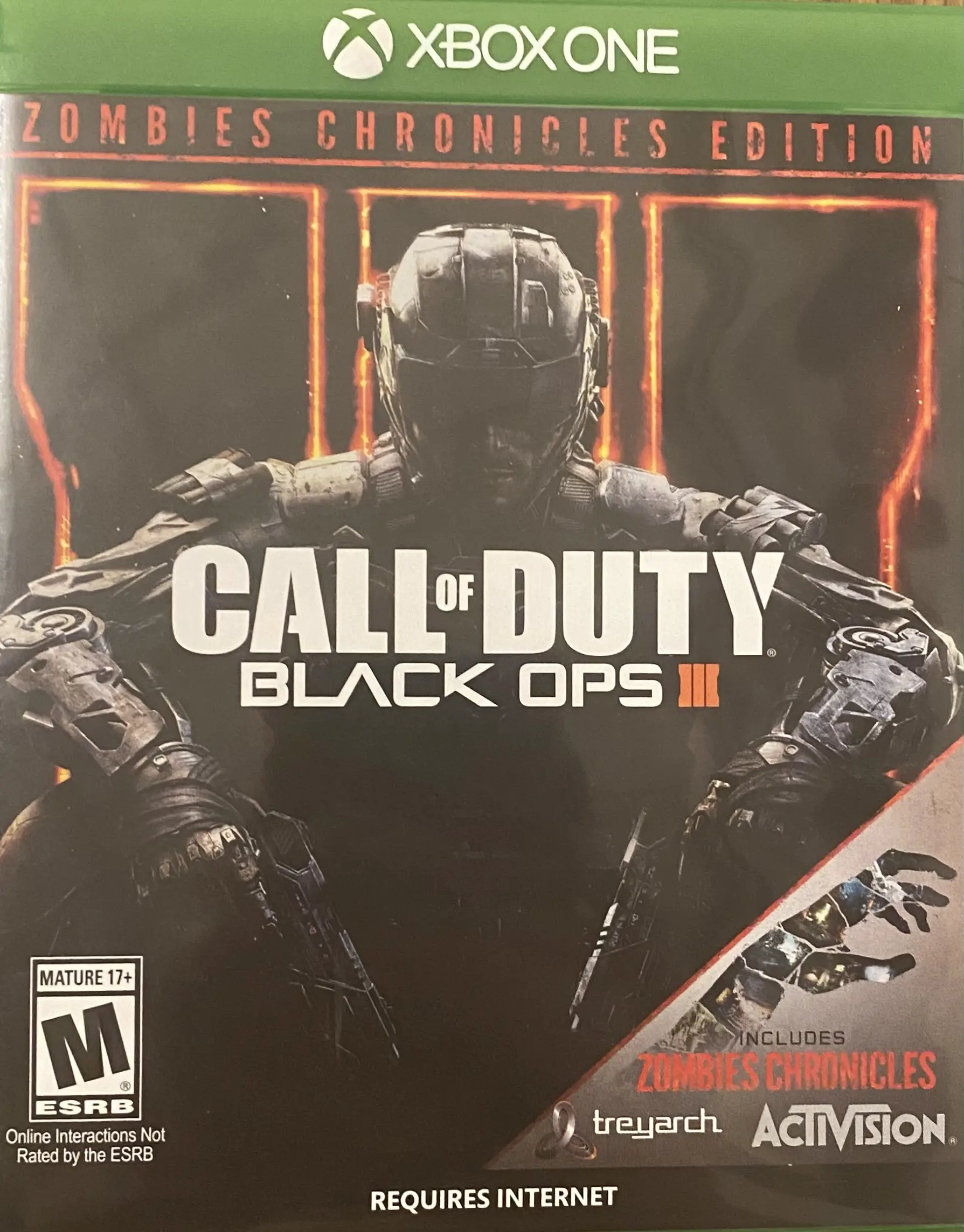 Capa de Call of Duty: Black Ops III [Zombies Chronicles Edition]