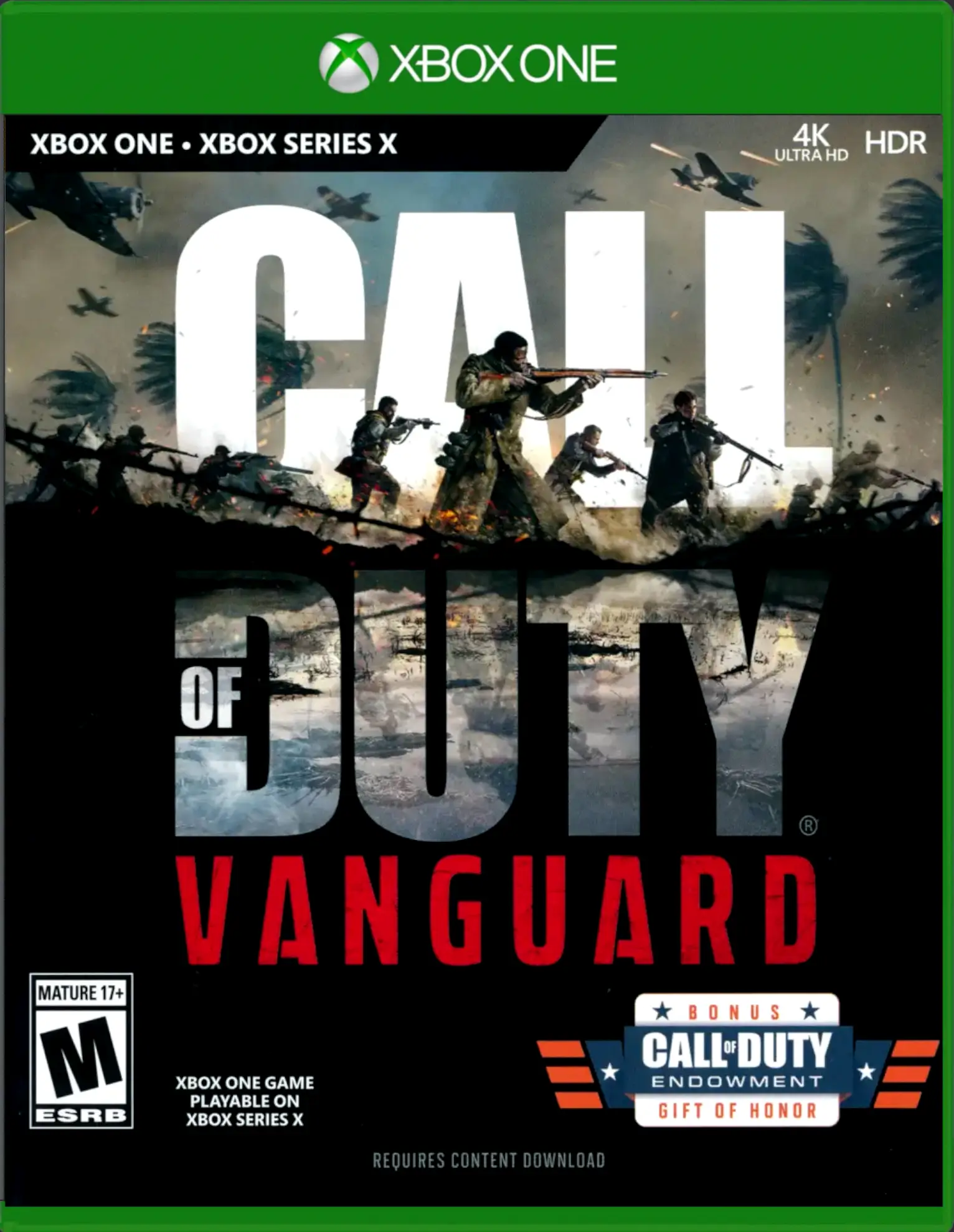 Capa de Call Of Duty: Vanguard [Bonus Gift of Honor: Call of Duty Endowment]