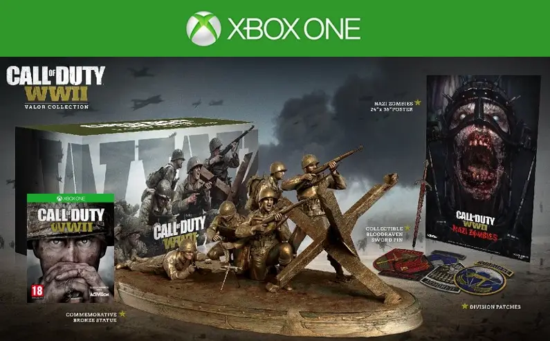 Capa de Call of Duty: WWII [Valor Collection]