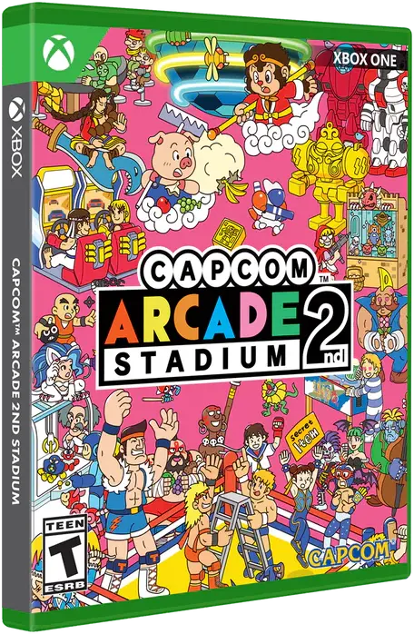 Capa de Capcom Arcade 2nd Stadium