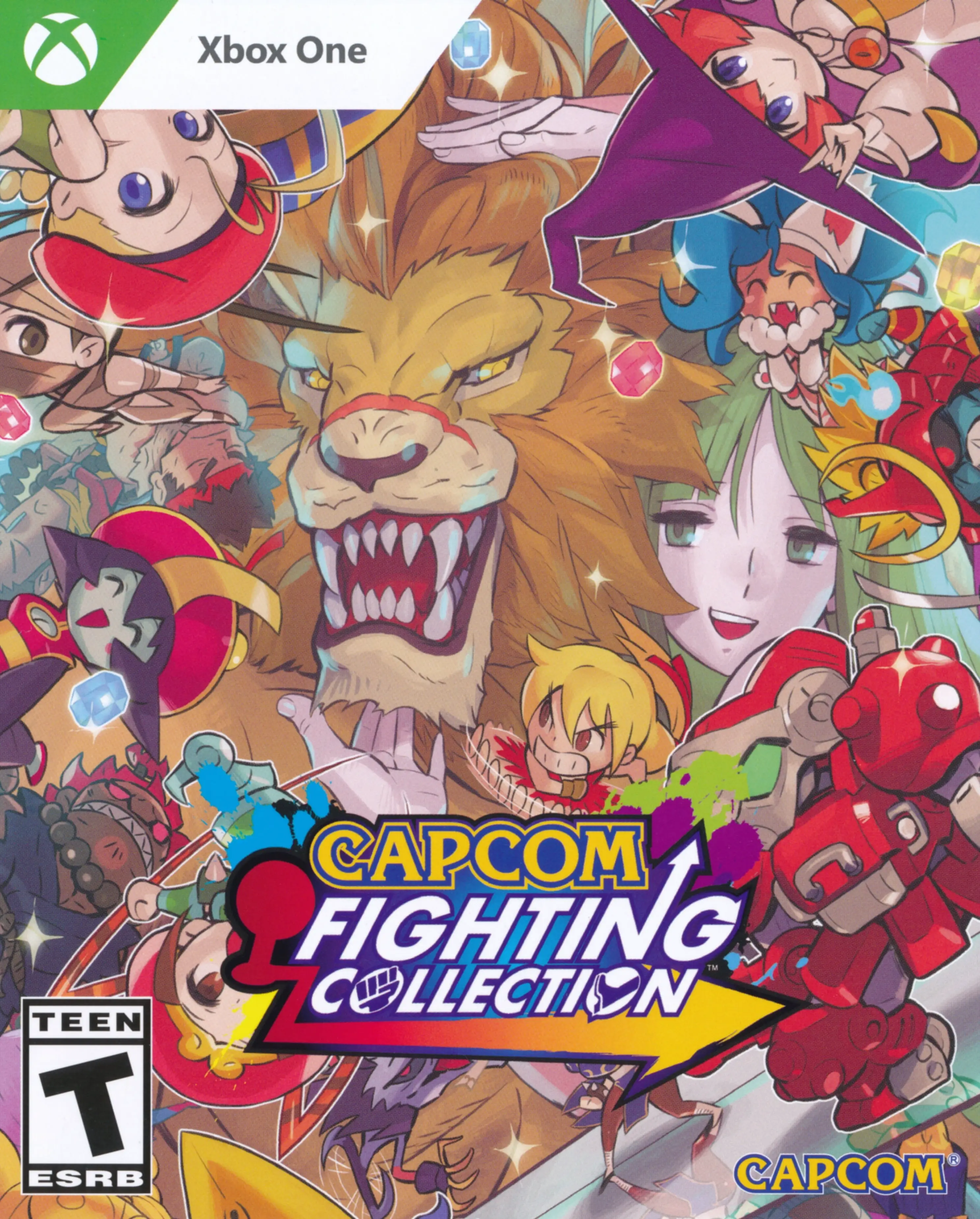 Capa de Capcom Fighting Collection