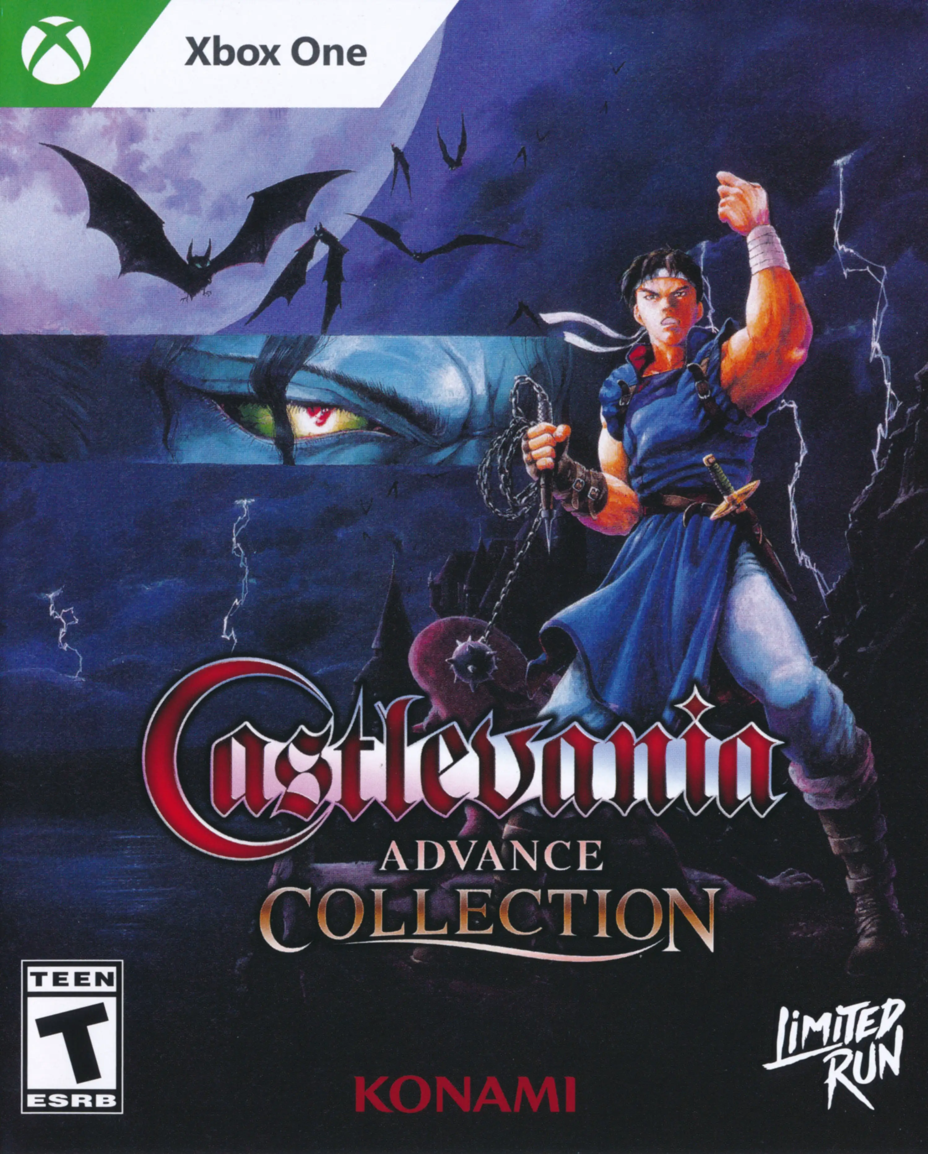 Capa de Castlevania Advance Collection [Dracula X Cover]