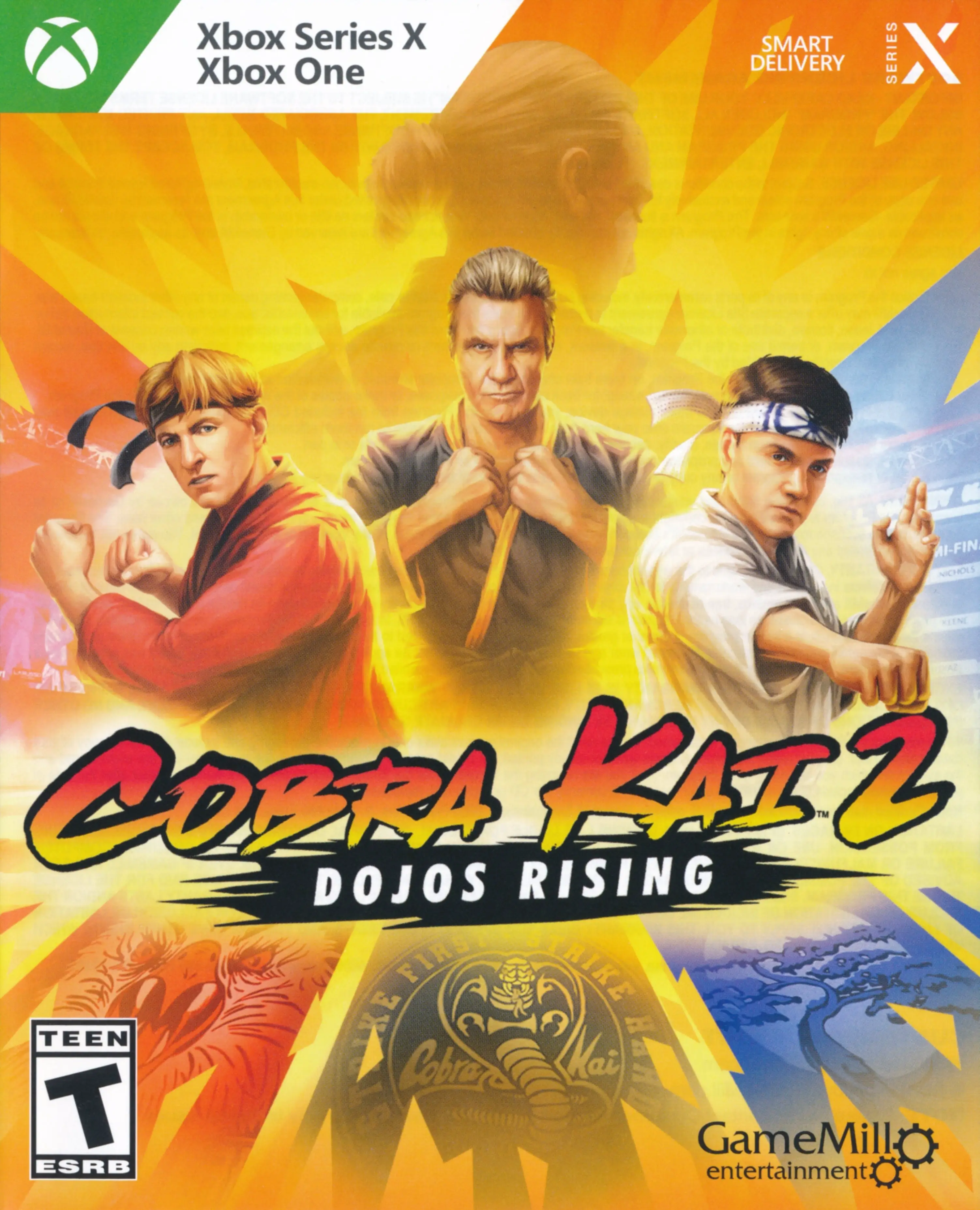Capa de Cobra Kai 2: Dojos Rising