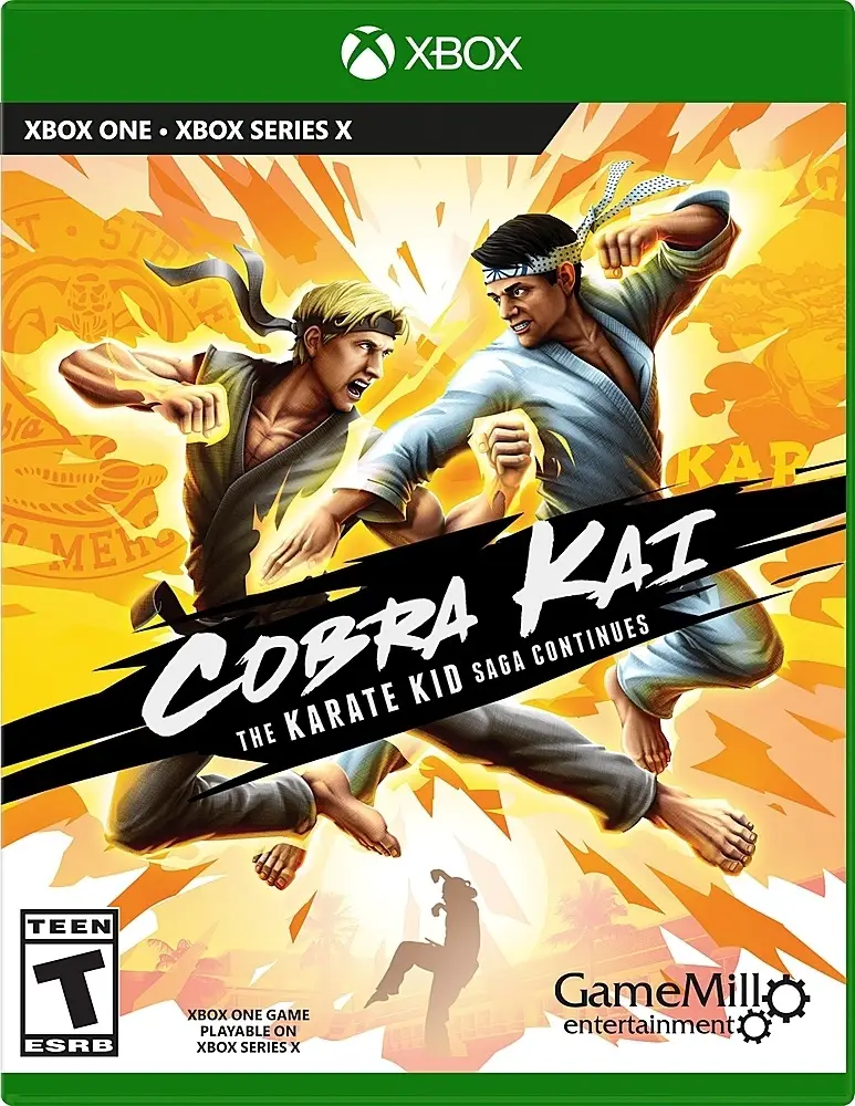 Capa de Cobra Kai: The Karate Kid Saga Continues