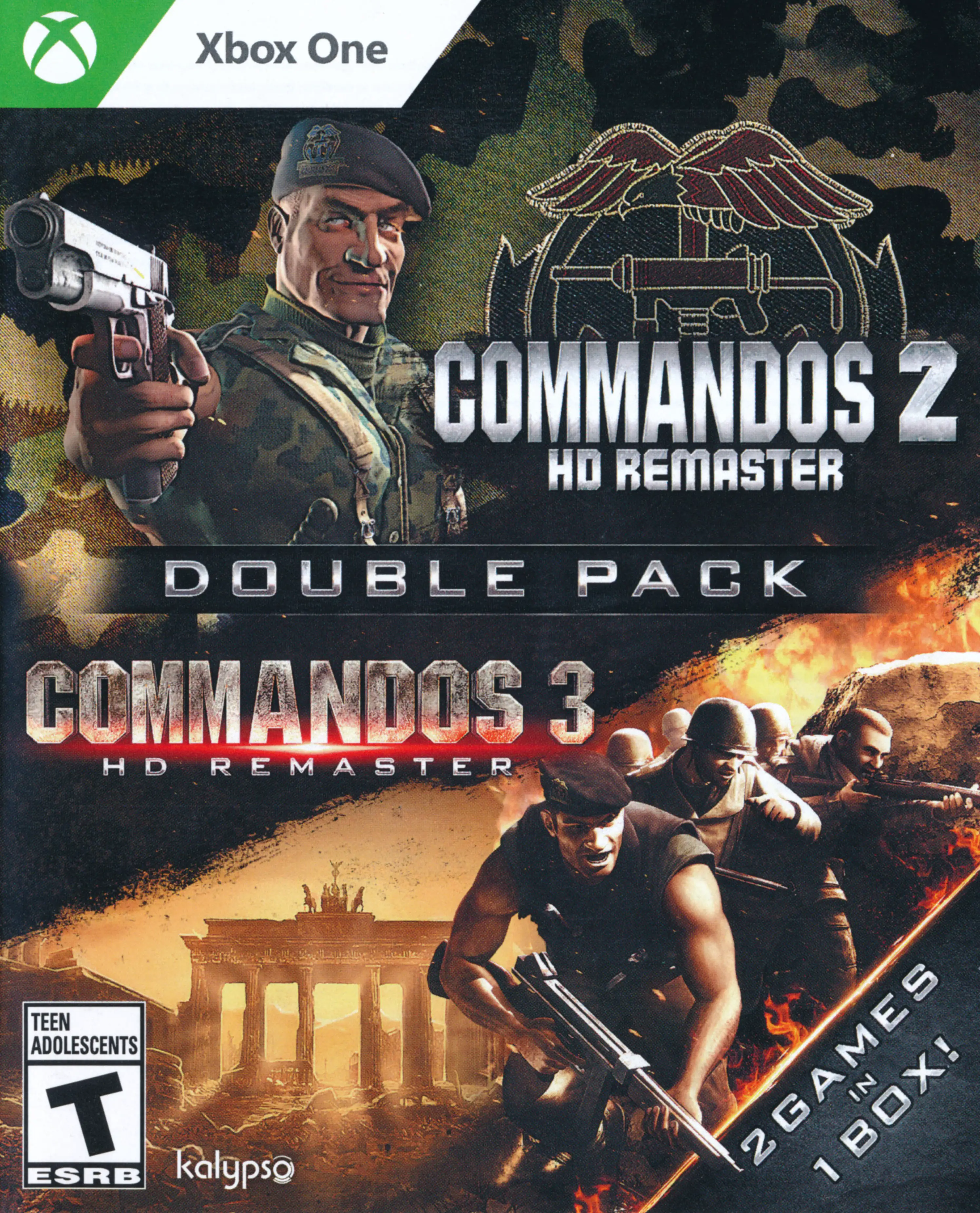Capa de Commandos HD Remaster Double Pack