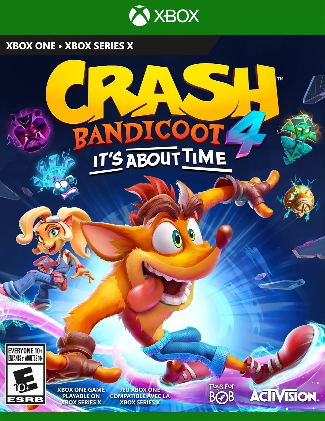 Capa de Crash Bandicoot 4: It's About Time