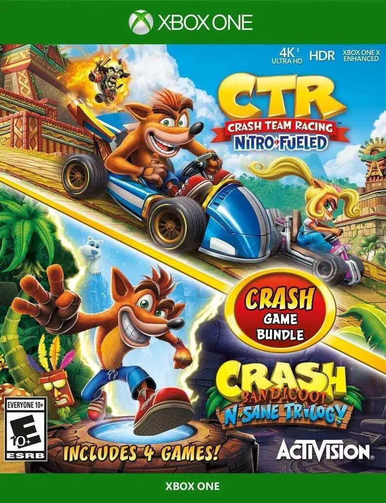 Capa de Crash Team Racing: Nitro-Fueled / Crash Bandicoot N. Sane Trilogy