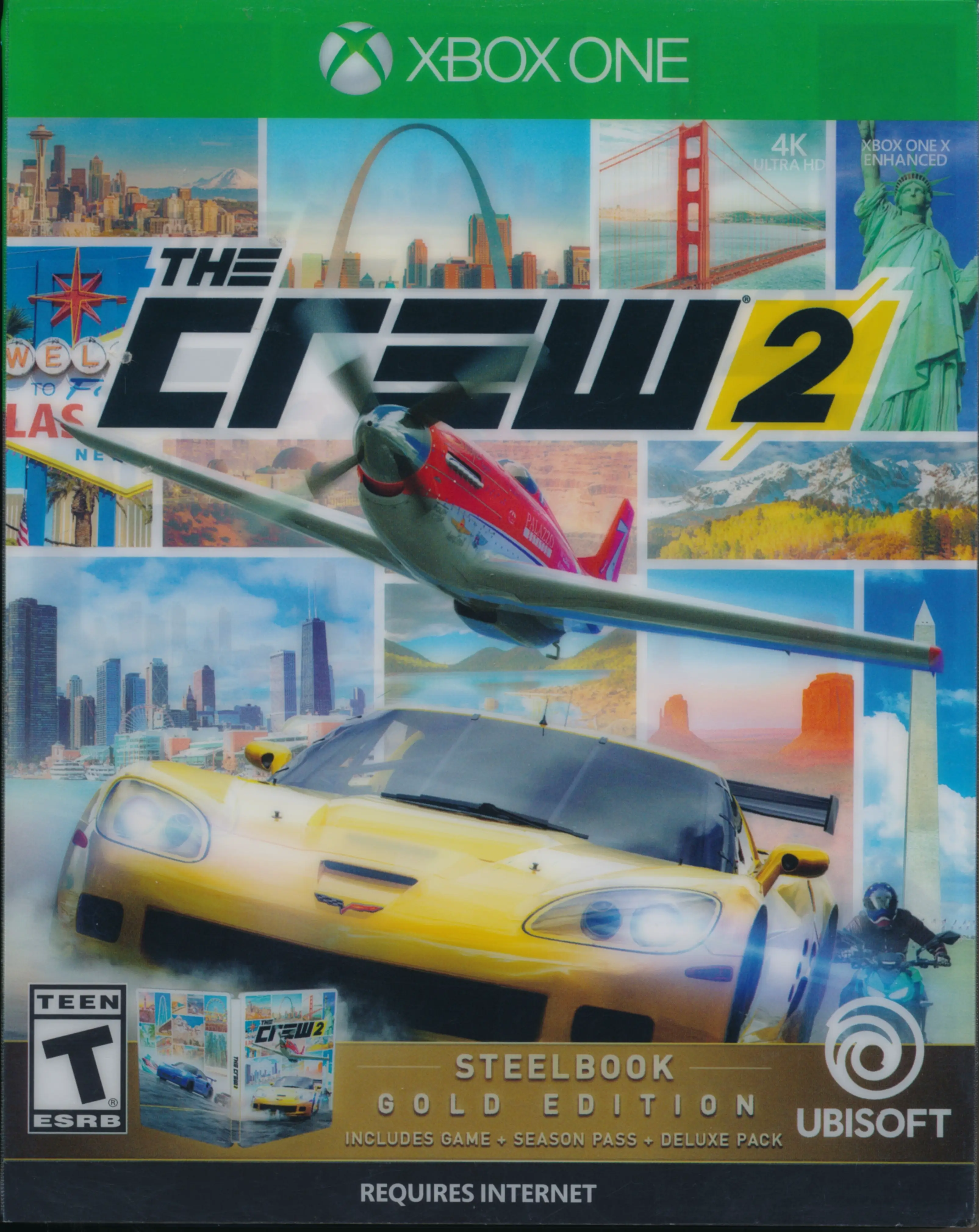 Capa de Crew 2 [Steelbook Gold Edition]