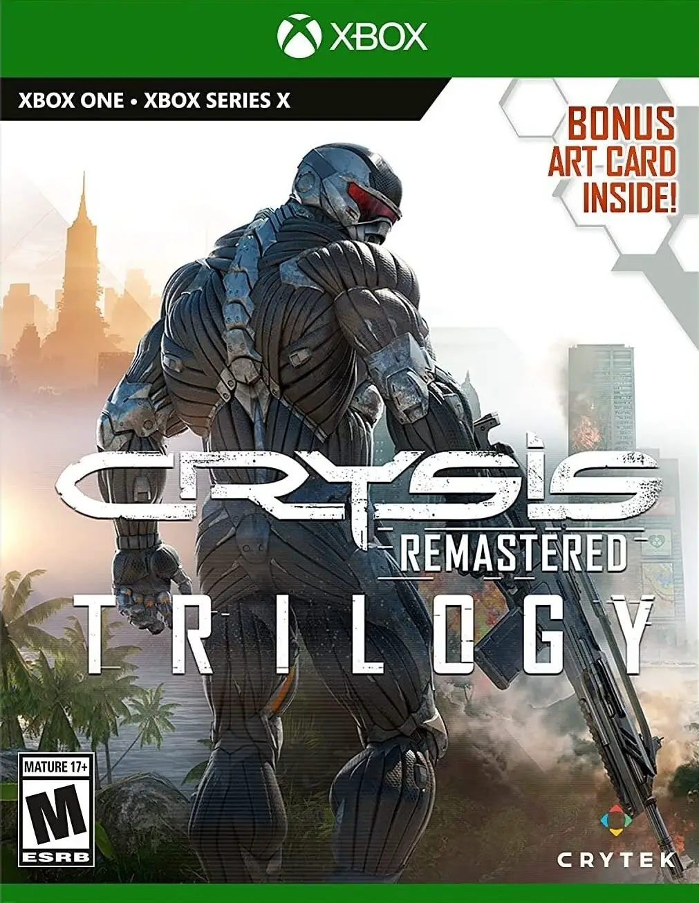 Capa de Crysis Remastered Trilogy