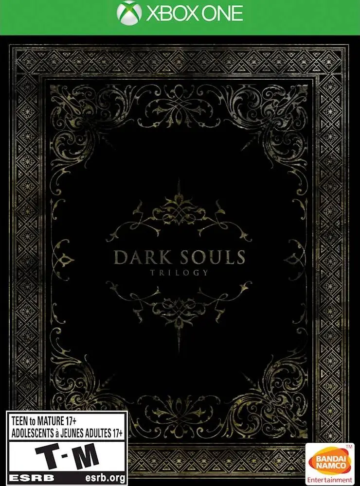 Capa de Dark Souls Trilogy