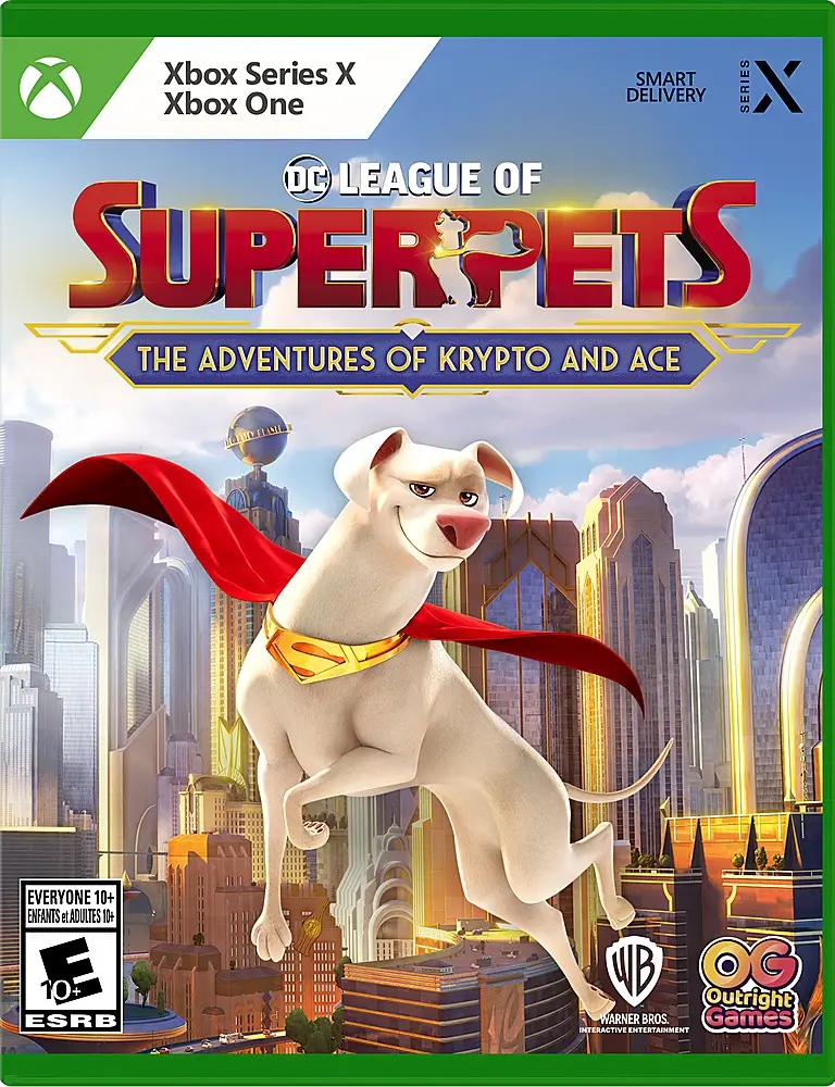 Capa de DC League of Super-Pets: The Adventures of Krypto and Ace