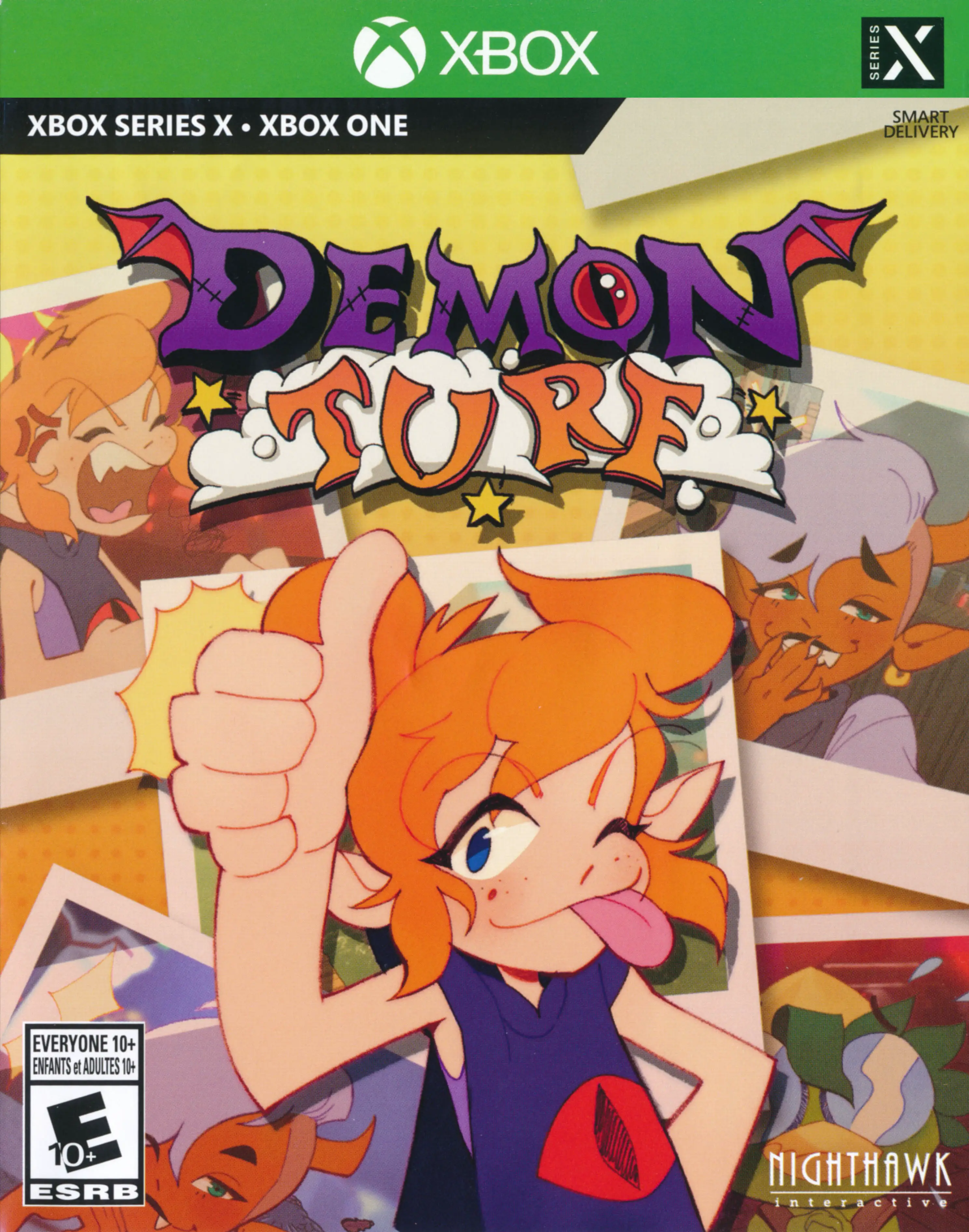 Capa de Demon Turf