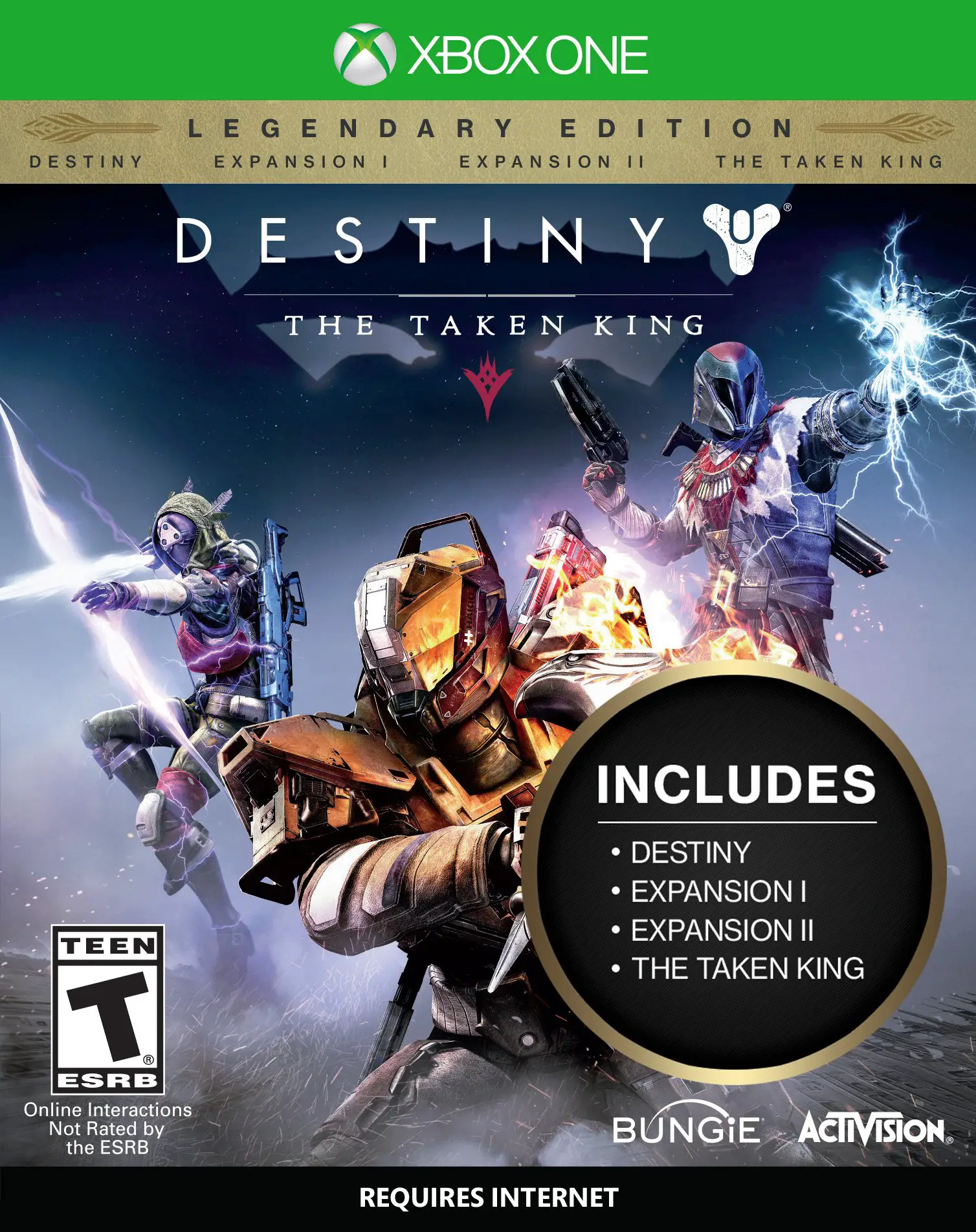 Capa de Destiny: The Taken King