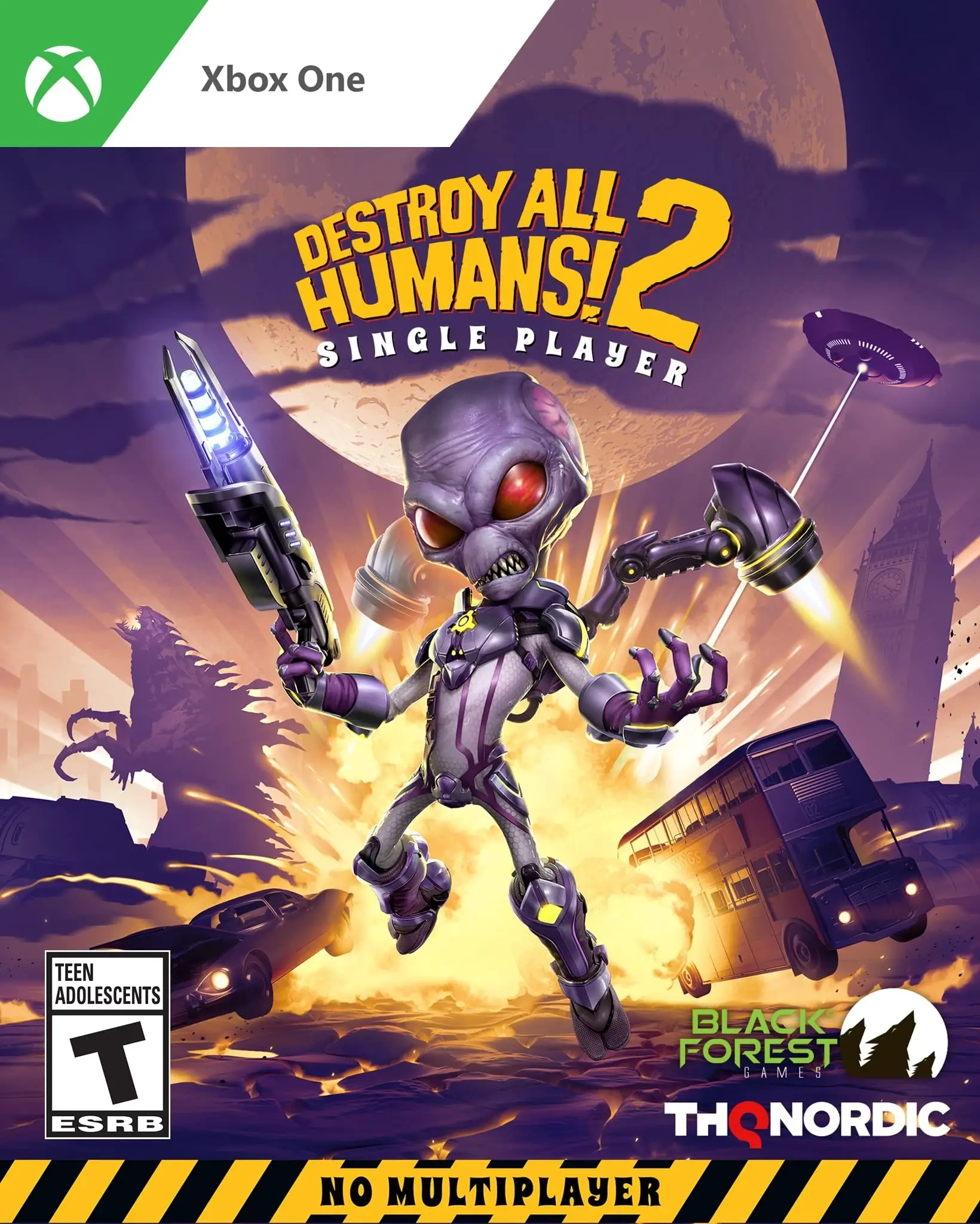 Capa de Destroy All Humans! 2: Reprobed Single Player