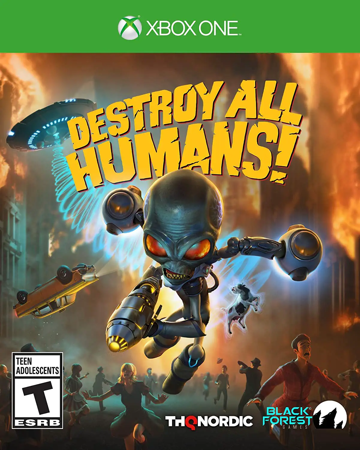 Capa de Destroy All Humans!