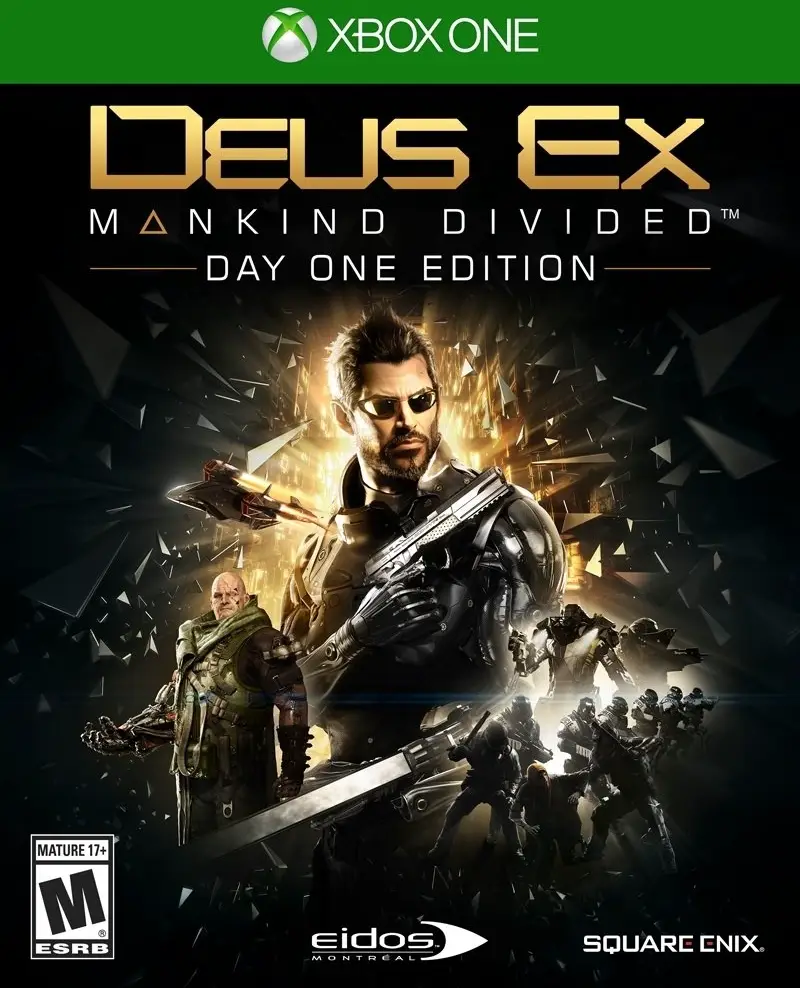 Capa de Deus Ex: Mankind Divided