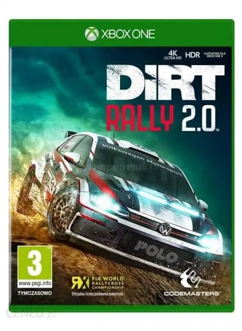 Capa de DIRT Rally 2.0