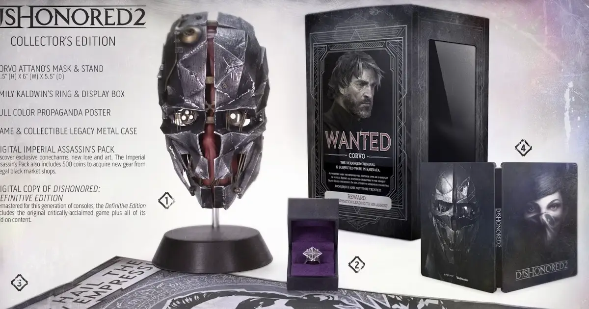 Capa de Dishonored 2 [Collector's Edition]