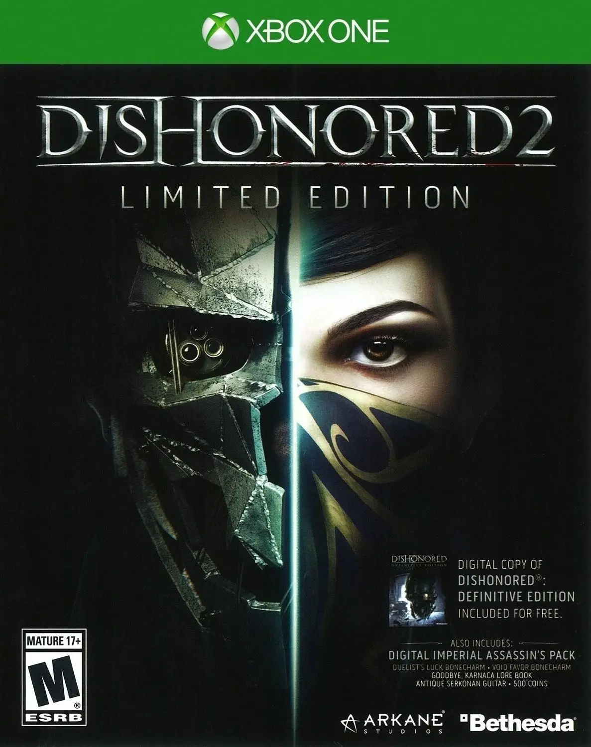 Capa de Dishonored 2 [Limited Edition]