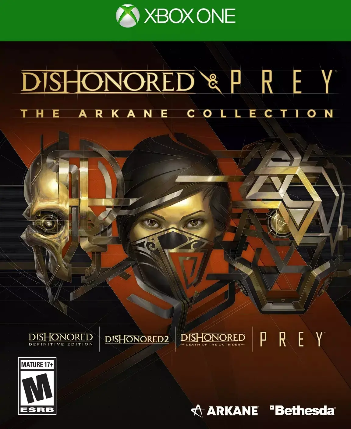 Capa de Dishonored & Prey: The Arkane Collection