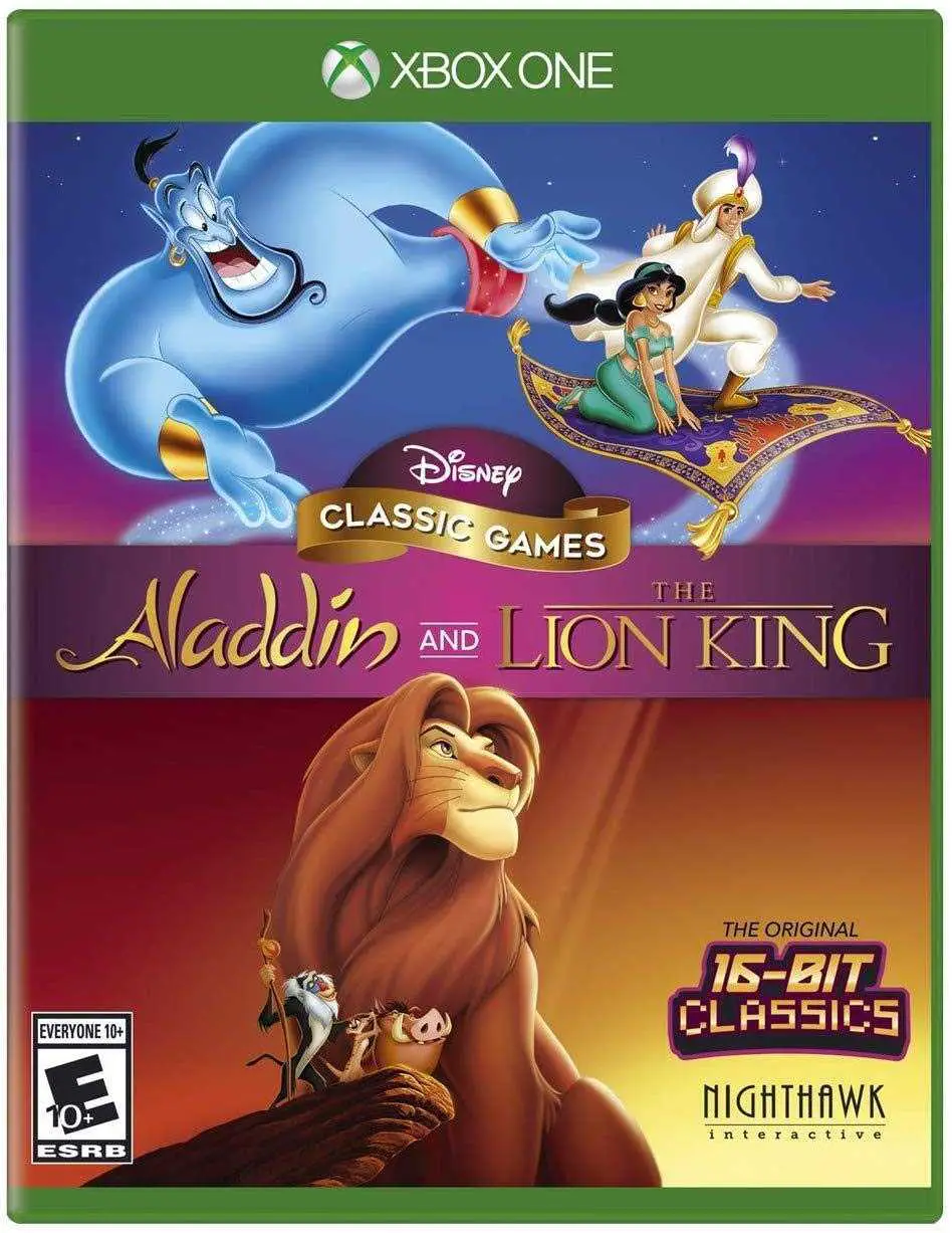 Capa de Disney Classic Games: Aladdin and The Lion King