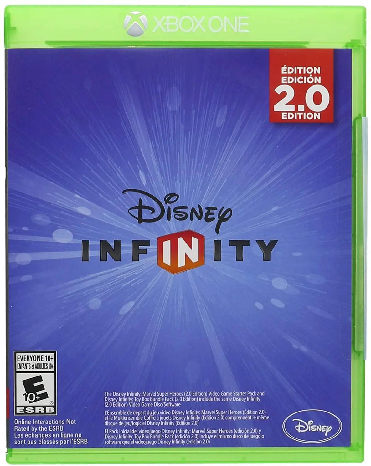 Capa de Disney Infinity 2.0 Edition