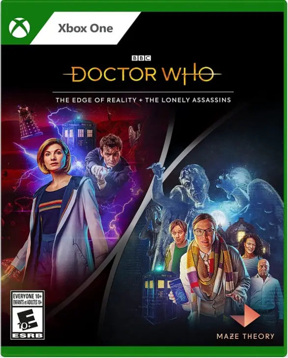 Capa de Doctor Who: The Edge of Reality + The Lonely Assassins