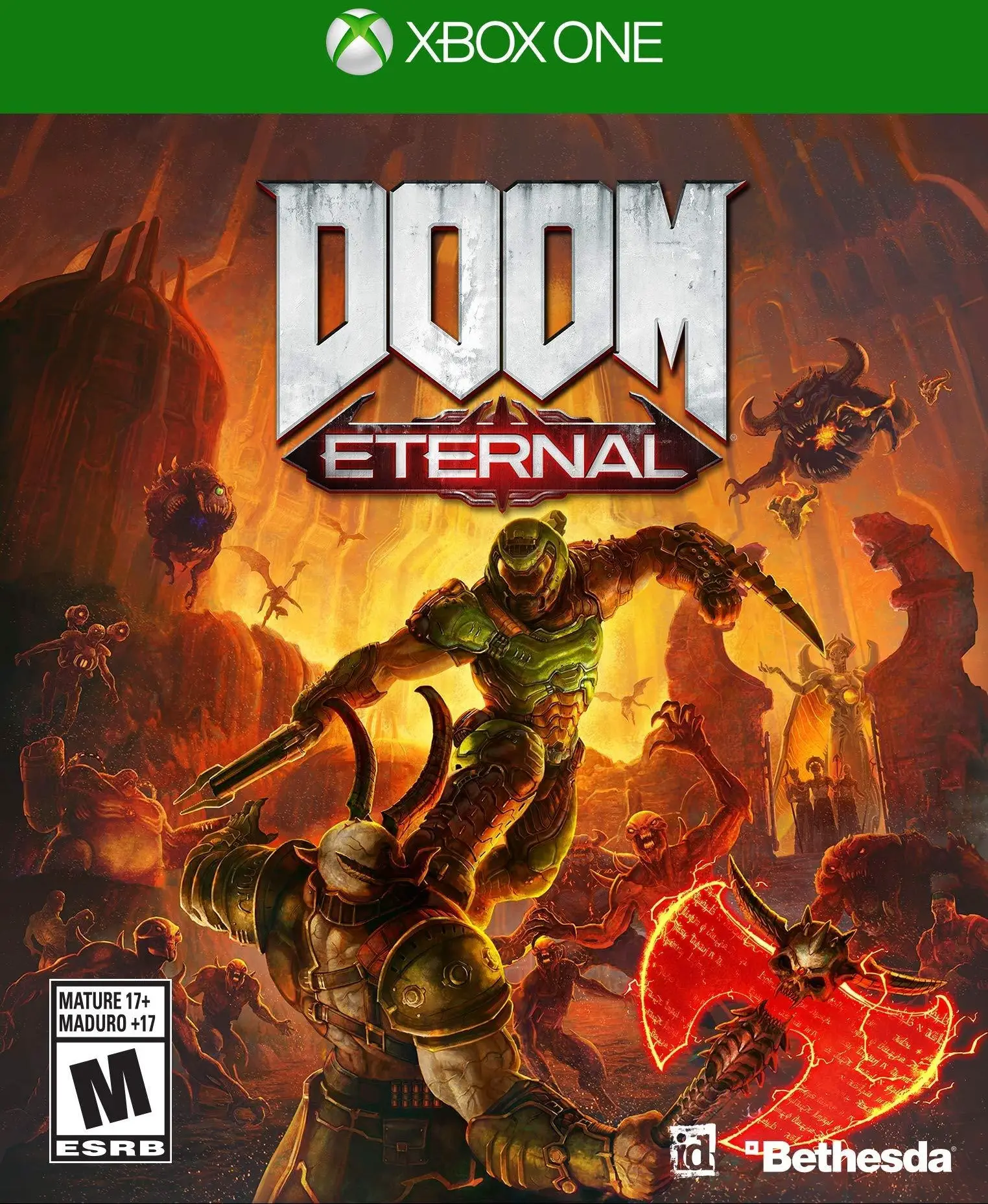 Capa de DOOM Eternal