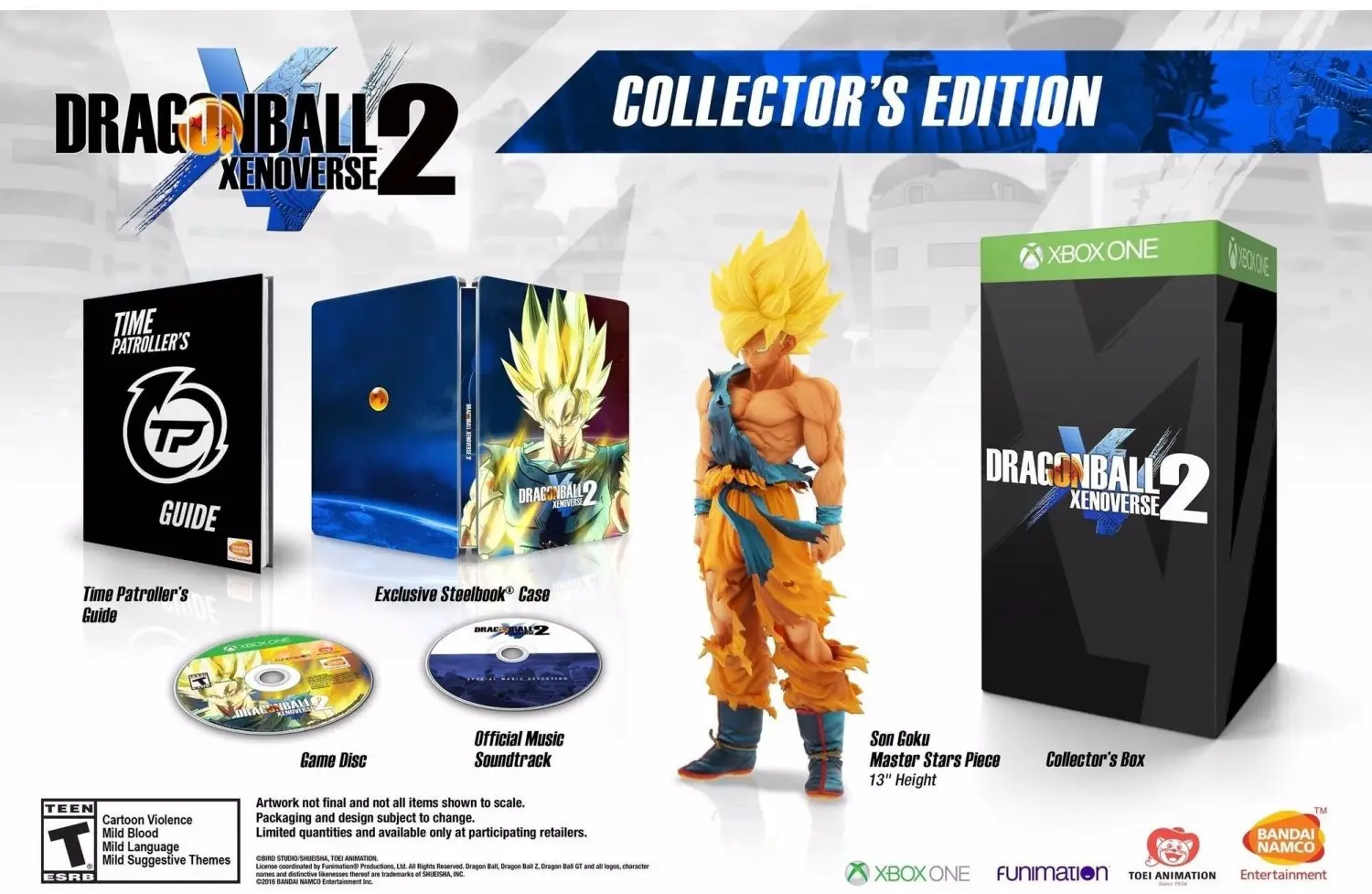 Capa de Dragonball Xenoverse 2 [Collector's Edition]
