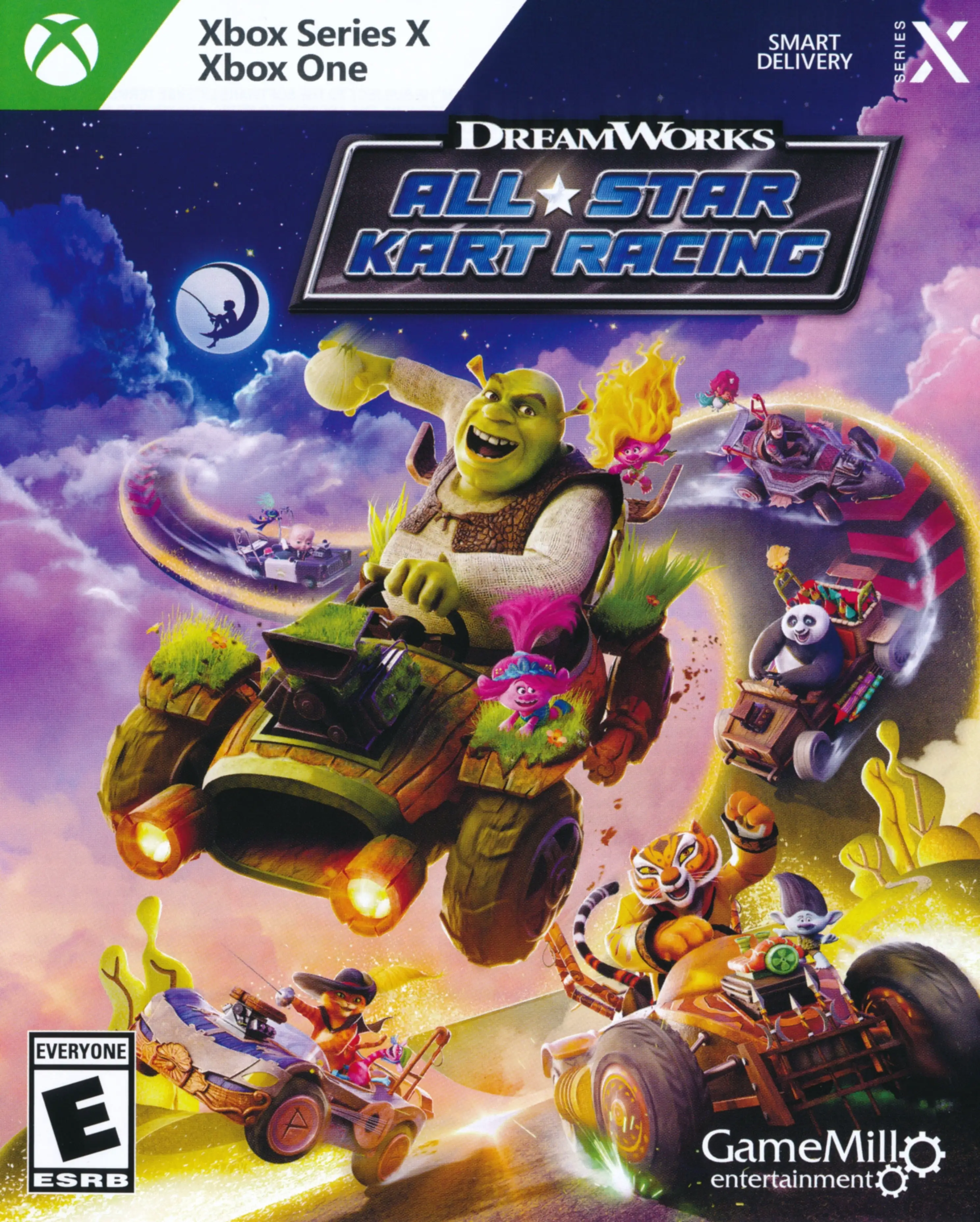 Capa de DreamWorks All-Star Kart Racing